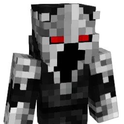 Saurons Minecraft avatar bust