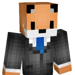SawyerArcherFox Minecraft avatar bust