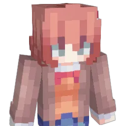 Sayoriya Minecraft avatar bust