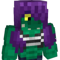 Scalylizardgirl Minecraft avatar bust