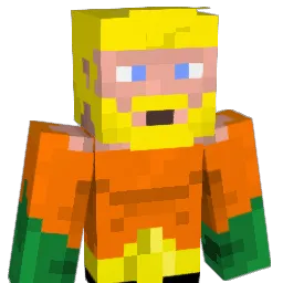 Scammer Minecraft avatar bust