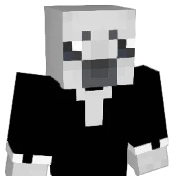Schlumpminer Minecraft avatar bust