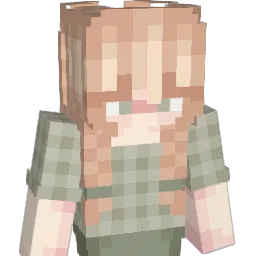 Schneefrieda Minecraft avatar bust