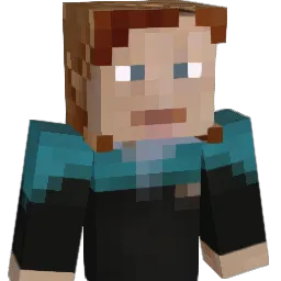Schnerdette Minecraft avatar bust