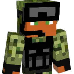 Schorek Minecraft avatar bust