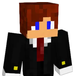 Schowany Minecraft avatar bust
