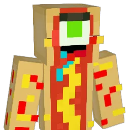 Schribble Minecraft avatar bust