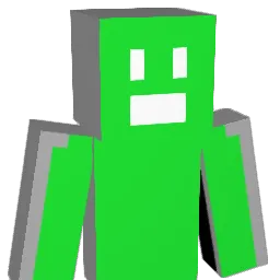 Schtroumpffute Minecraft avatar bust