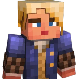 Schwebfliege Minecraft avatar bust