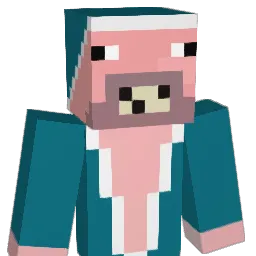 Schweindini Minecraft avatar bust