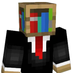 ScreamingPapaya Minecraft avatar bust