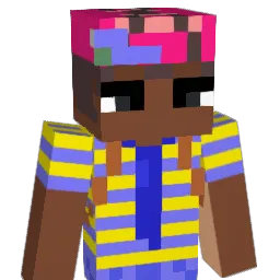 Screamu Minecraft avatar bust