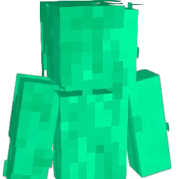 Seafoamgreen Minecraft avatar bust