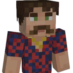 SebaSinMas Minecraft avatar bust