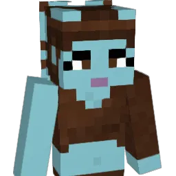 Secura Minecraft avatar bust
