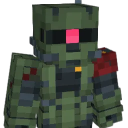 SeksiSteve Minecraft avatar bust