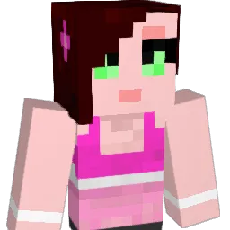 SelinaG Minecraft avatar bust