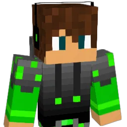 Sellectable Minecraft avatar bust
