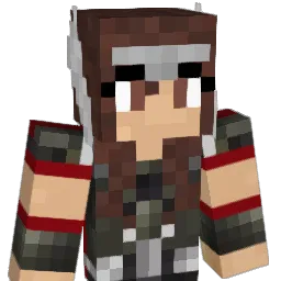 Senjumaru Minecraft avatar bust