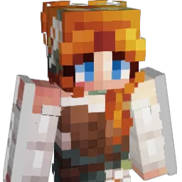 SerenityFox Minecraft avatar bust