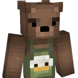 Serotonina Minecraft avatar bust