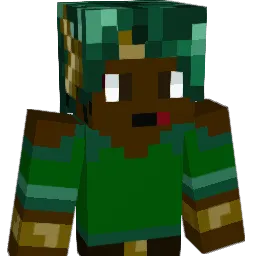Serpblu Minecraft avatar bust