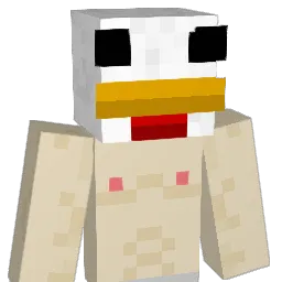 Serranity Minecraft avatar bust