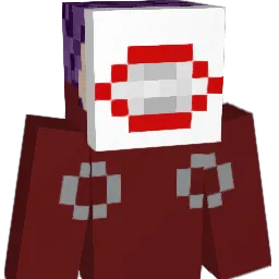 SexHamburger Minecraft avatar bust