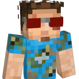 SexiBombaj Minecraft avatar bust