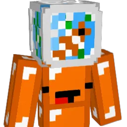 SgtOrange Minecraft avatar bust