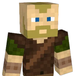 Shacklton Minecraft avatar bust