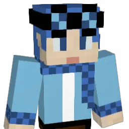 ShaderBlue12 Minecraft avatar bust