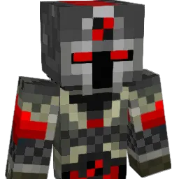 Shadowknighet Minecraft avatar bust