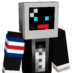 Shaitan Minecraft avatar bust