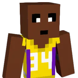 Shaqcame Minecraft avatar bust