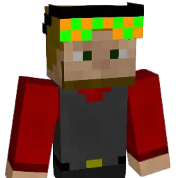 Shark Minecraft avatar bust