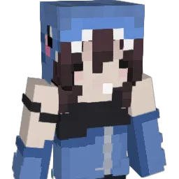 Sharksomnia Minecraft avatar bust