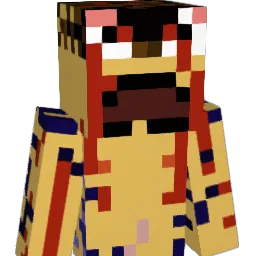 Shatsting Minecraft avatar bust
