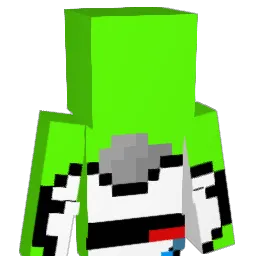 Shawed Minecraft avatar bust