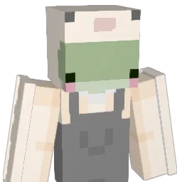 Shazfrog Minecraft avatar bust