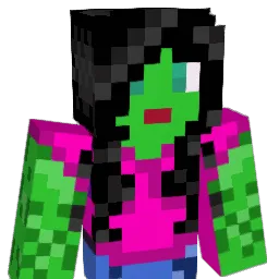 SheHulkx3 Minecraft avatar bust