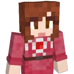 SheTM Minecraft avatar bust
