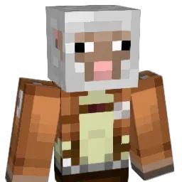 SheepSquad Minecraft avatar bust