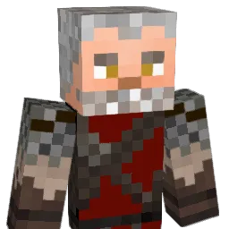 Sheogorathis Minecraft avatar bust