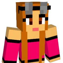 Sherrylady Minecraft avatar bust
