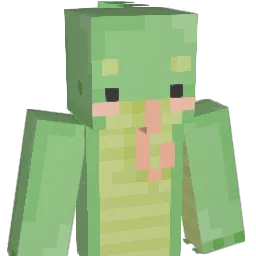 Shhnakes Minecraft avatar bust