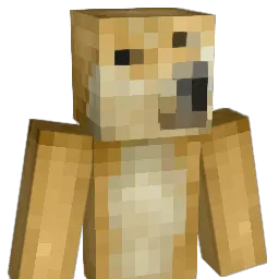 ShibaRiba Minecraft avatar bust