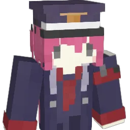 Shibaflag Minecraft avatar bust