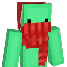 Shibr Minecraft avatar bust