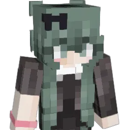 Shikochin Minecraft avatar bust